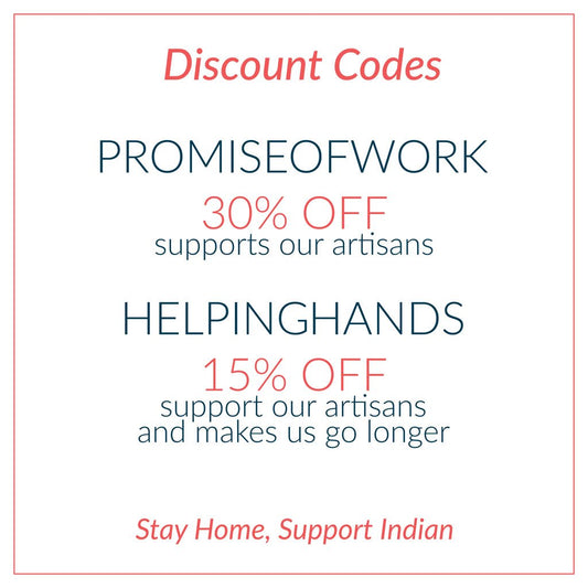 Discounts for Cotton Rack Purchase. You can use PROMISEOFWORK for 30% or you can use HELPINGHANDS for 15% off.