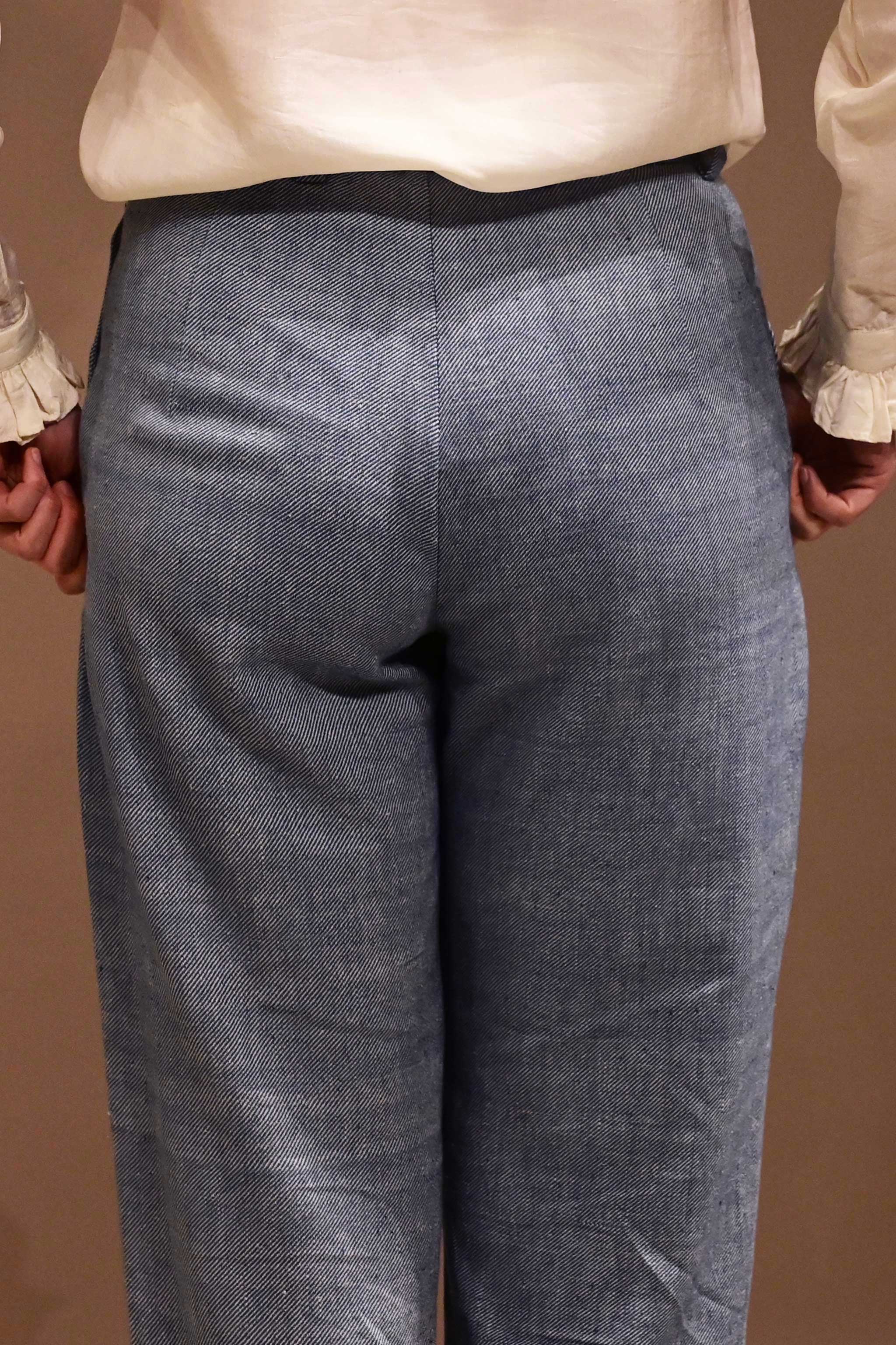 Buy Custom Made White Cotton Pants for Men Gurkha Trouser High Online in  India  Etsy